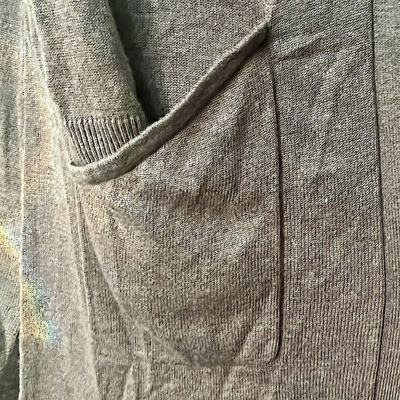 H By Halston Open Front Duster Cárdigan - Picture 8 of 16